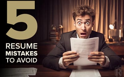 Five Resume Mistakes to Avoid